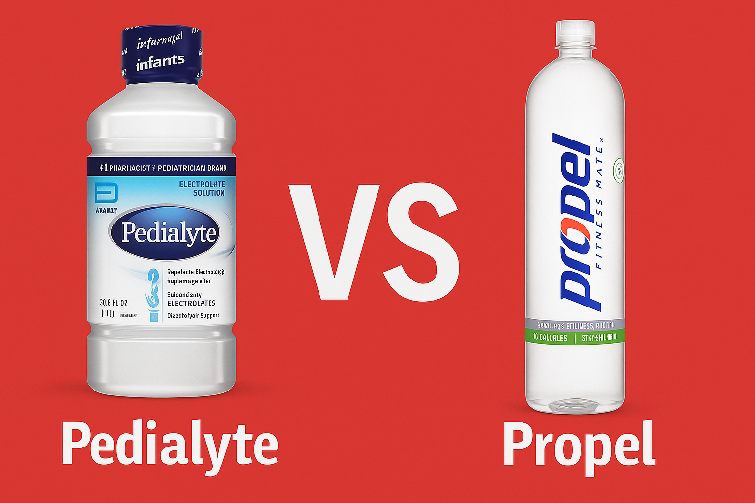 Pedialyte vs Propel