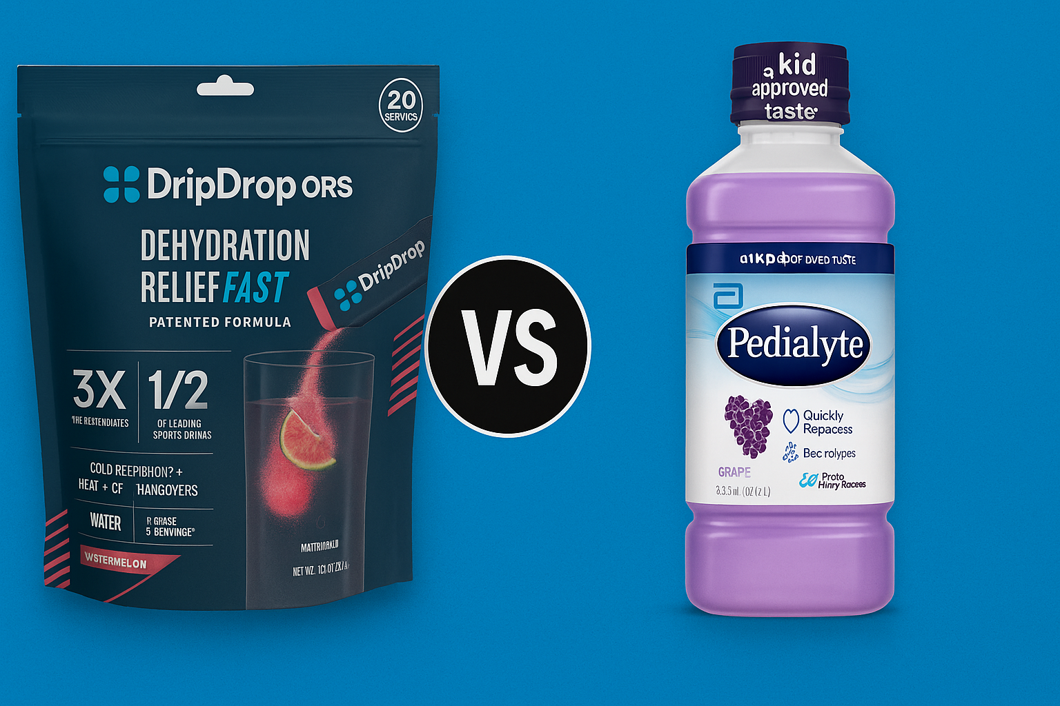 DripDrop vs Pedialyte
