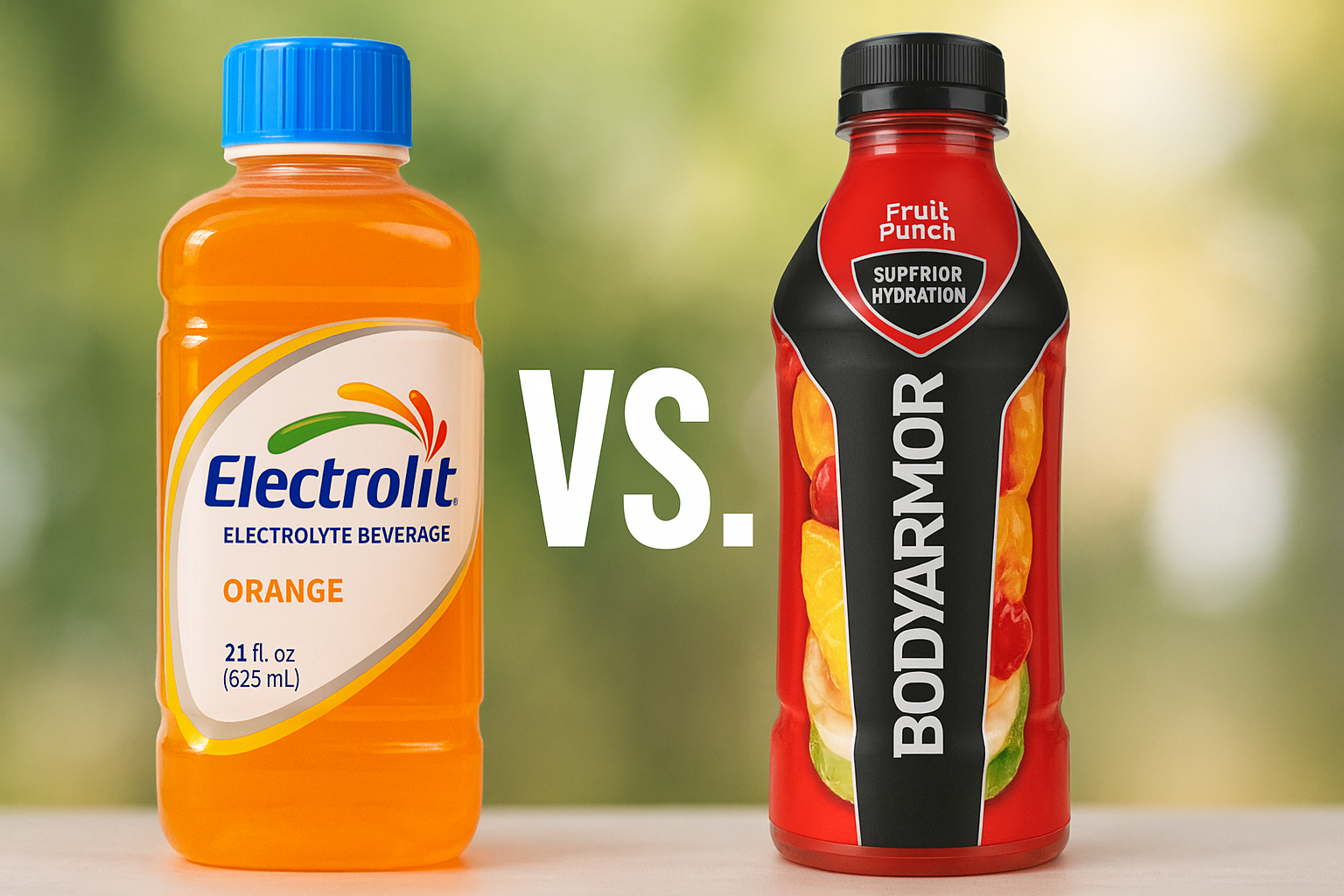 Electrolit vs BodyArmor