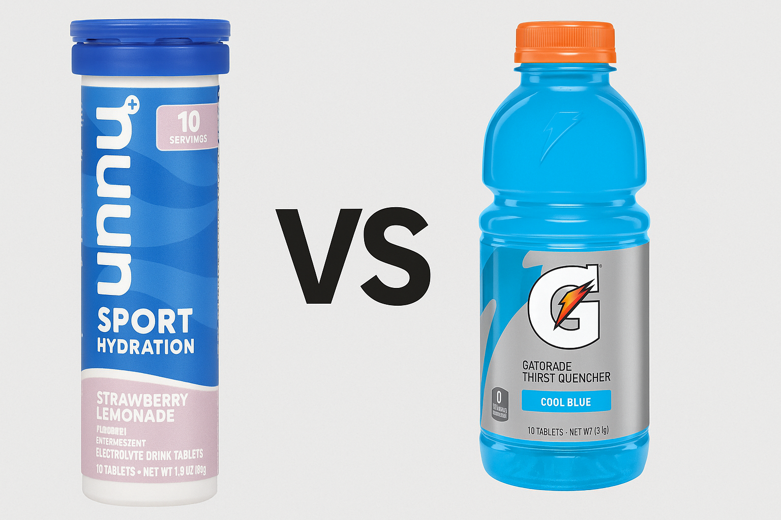 Nuun vs Gatorade