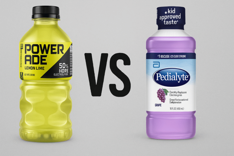 Powerade vs Pedialyte