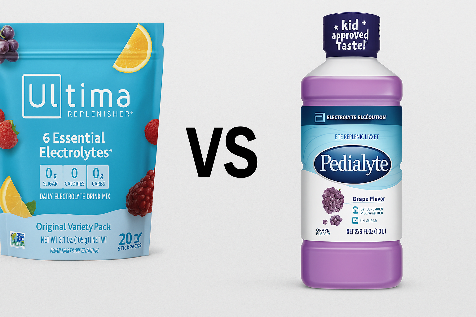 Ultima vs Pedialyte