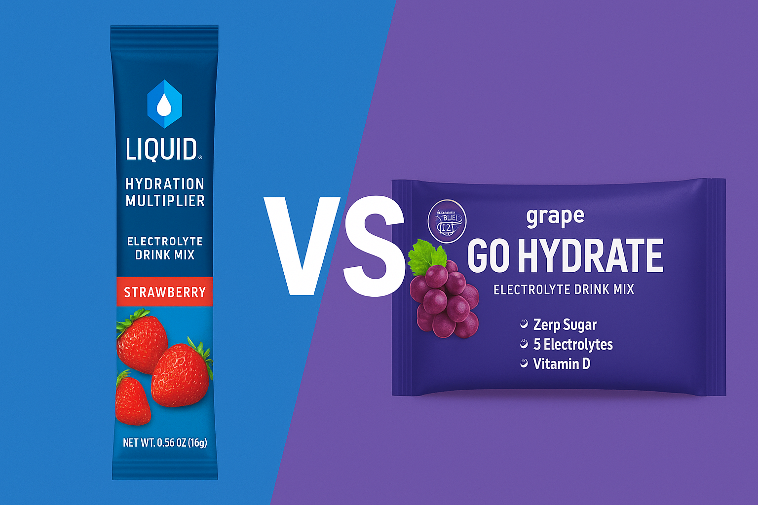GoHydrate vs Liquid IV