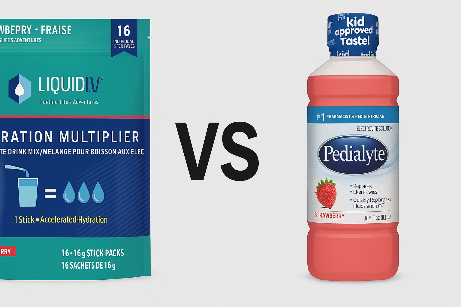 Liquid IV vs Pedialyte