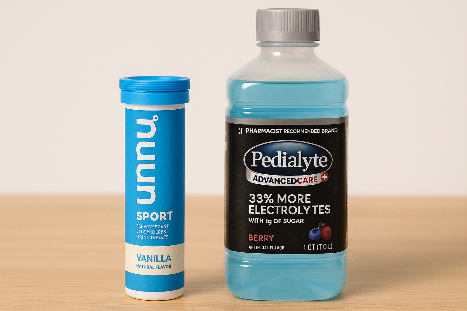 Nuun vs Pedialyte