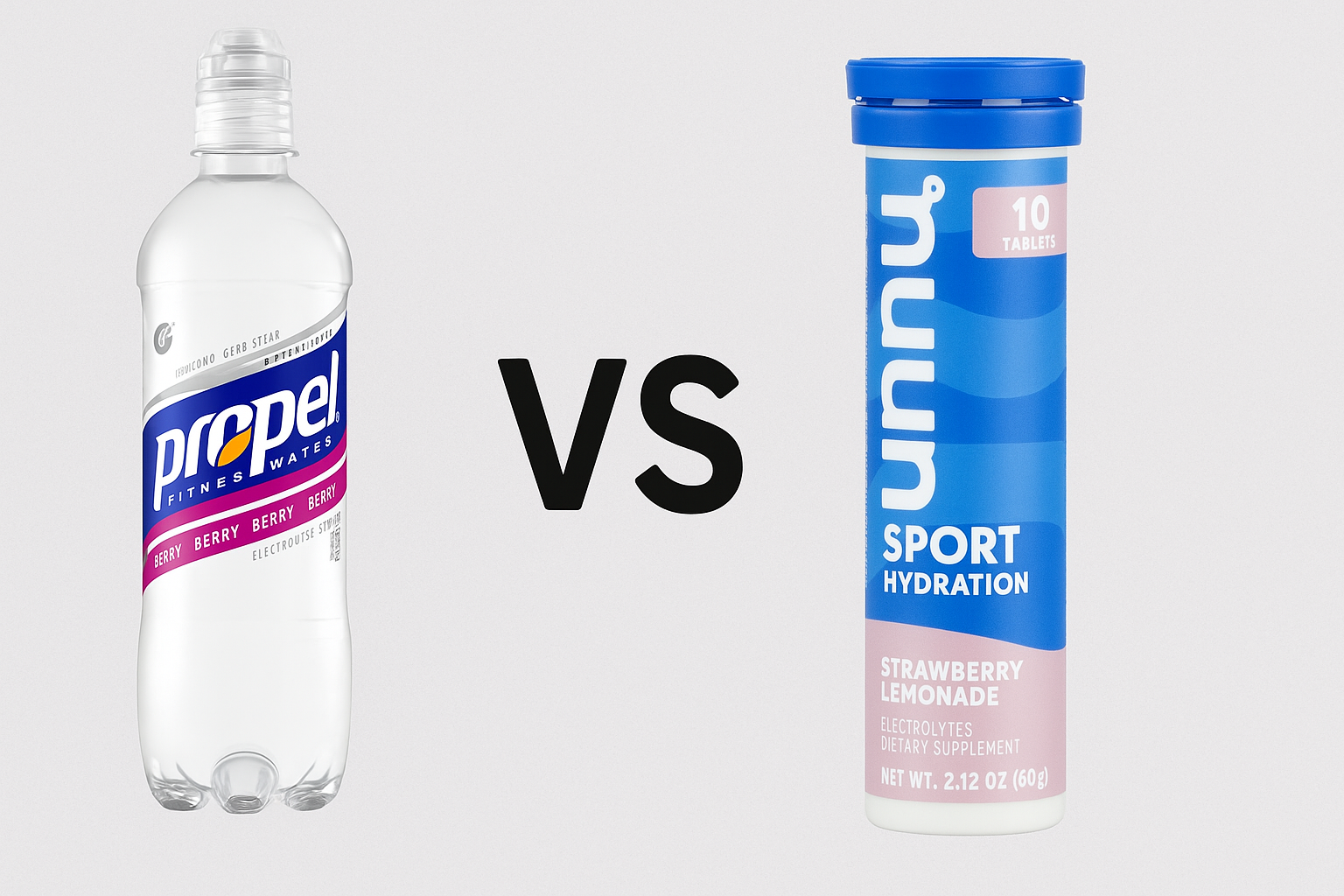 Propel vs nuun