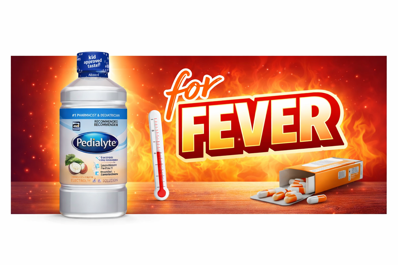 Pedialyte for a Fever