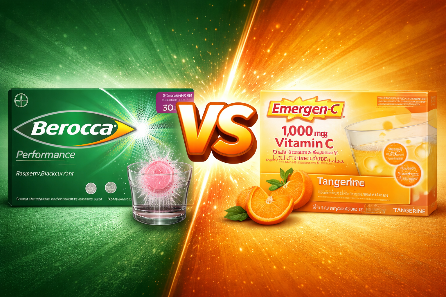 Berocca vs Emergen-C