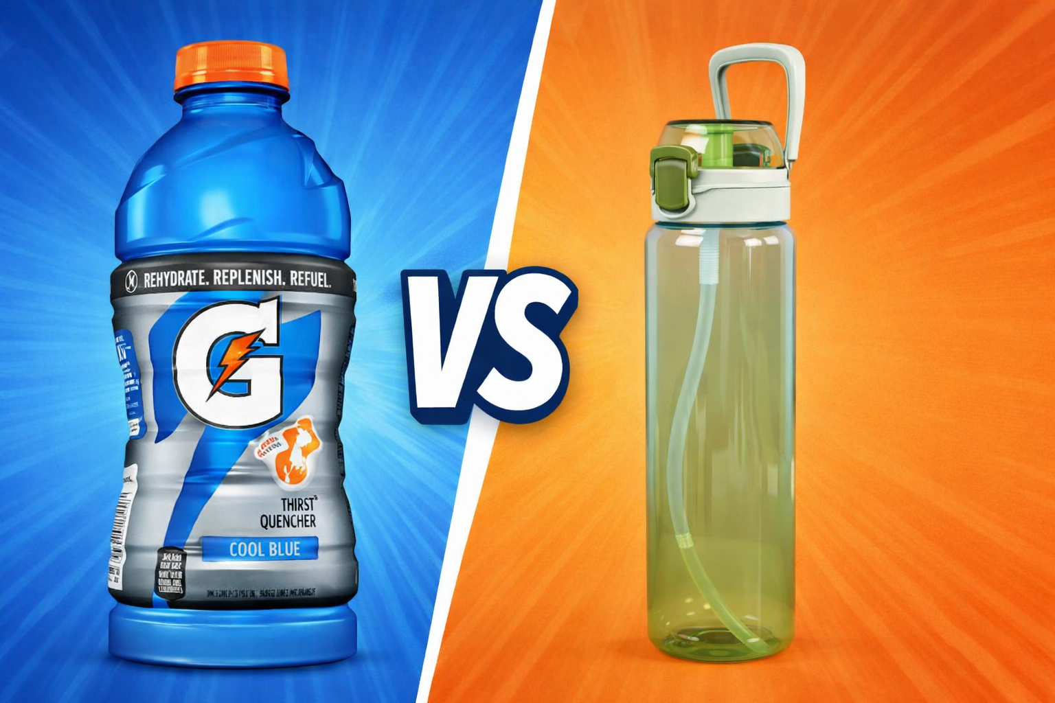 Gatorade vs Water