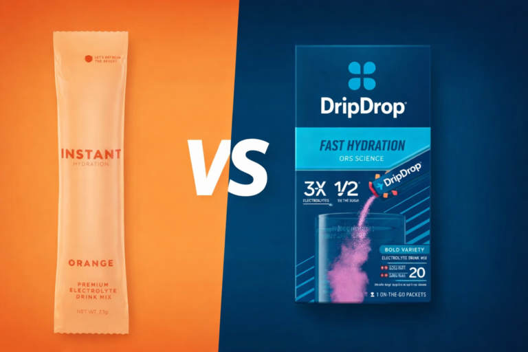 Instant Hydration vs DripDrop