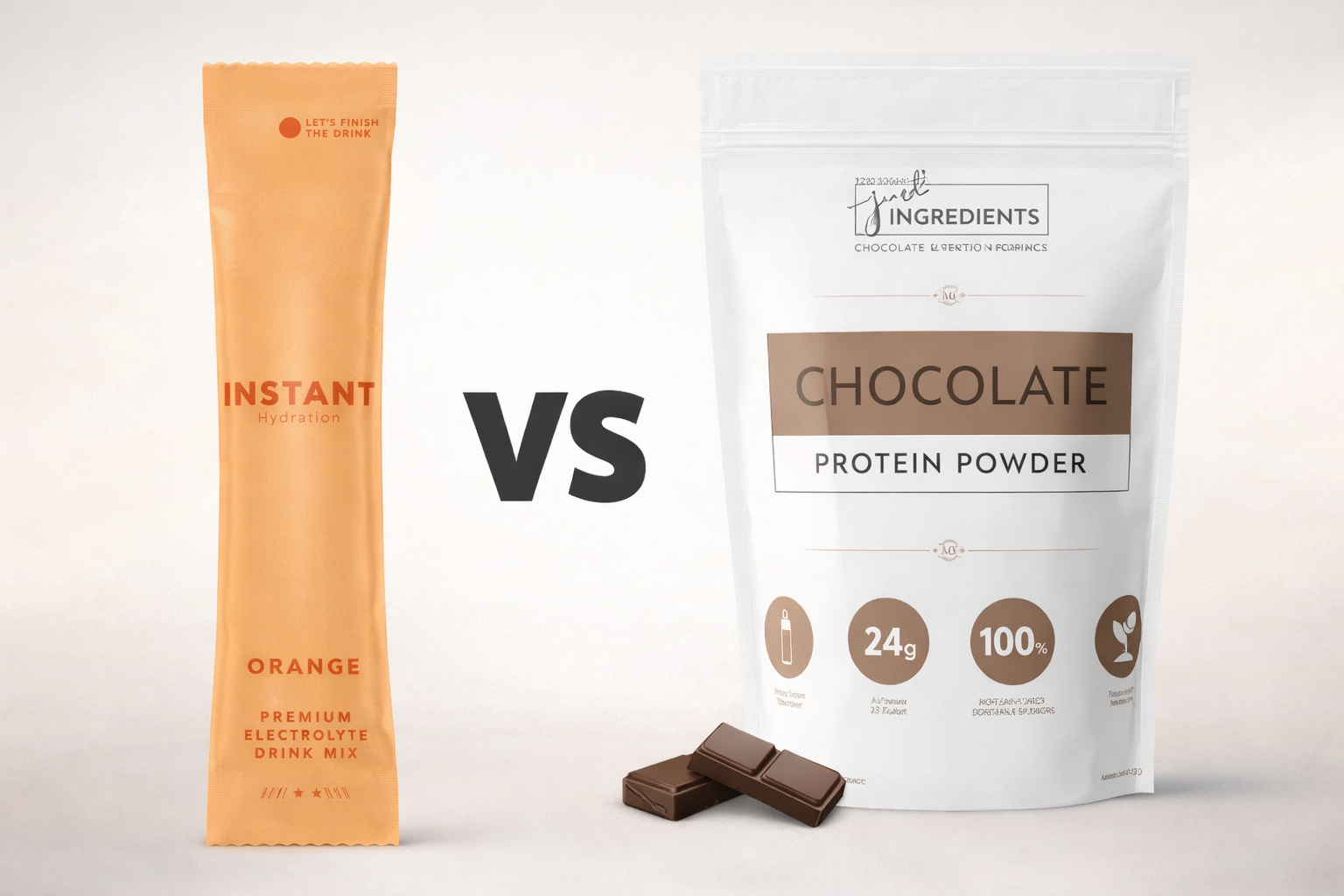 Instant Hydration vs Just Ingredients