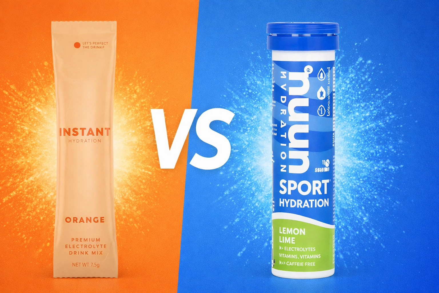 Instant Hydration vs Nuun