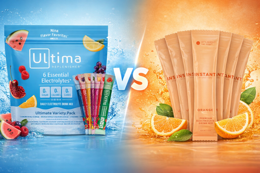 Instant Hydration vs Ultima