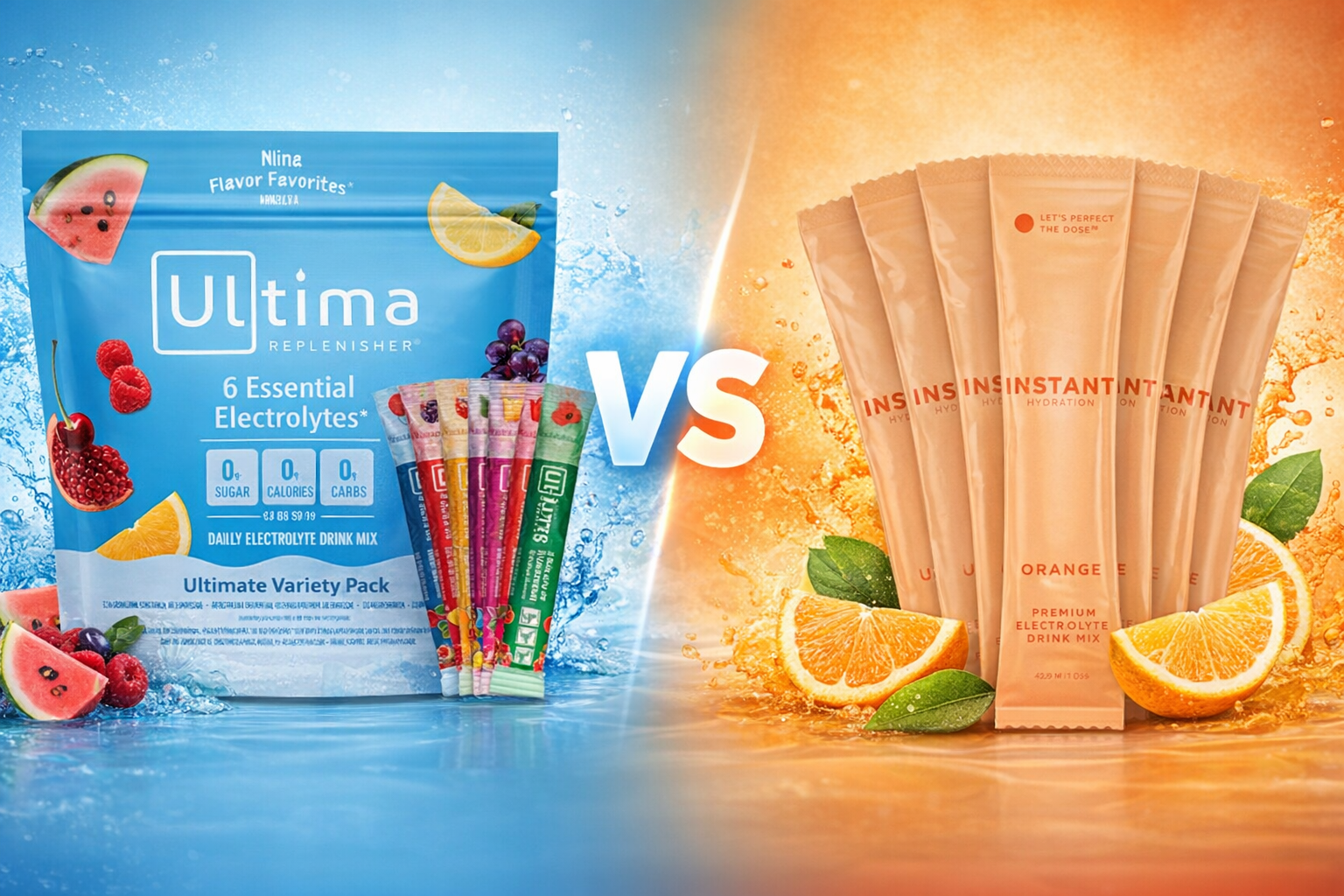 Instant Hydration vs Ultima
