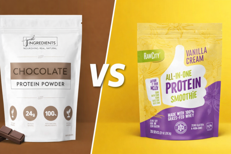 Just Ingredients vs FlavCity