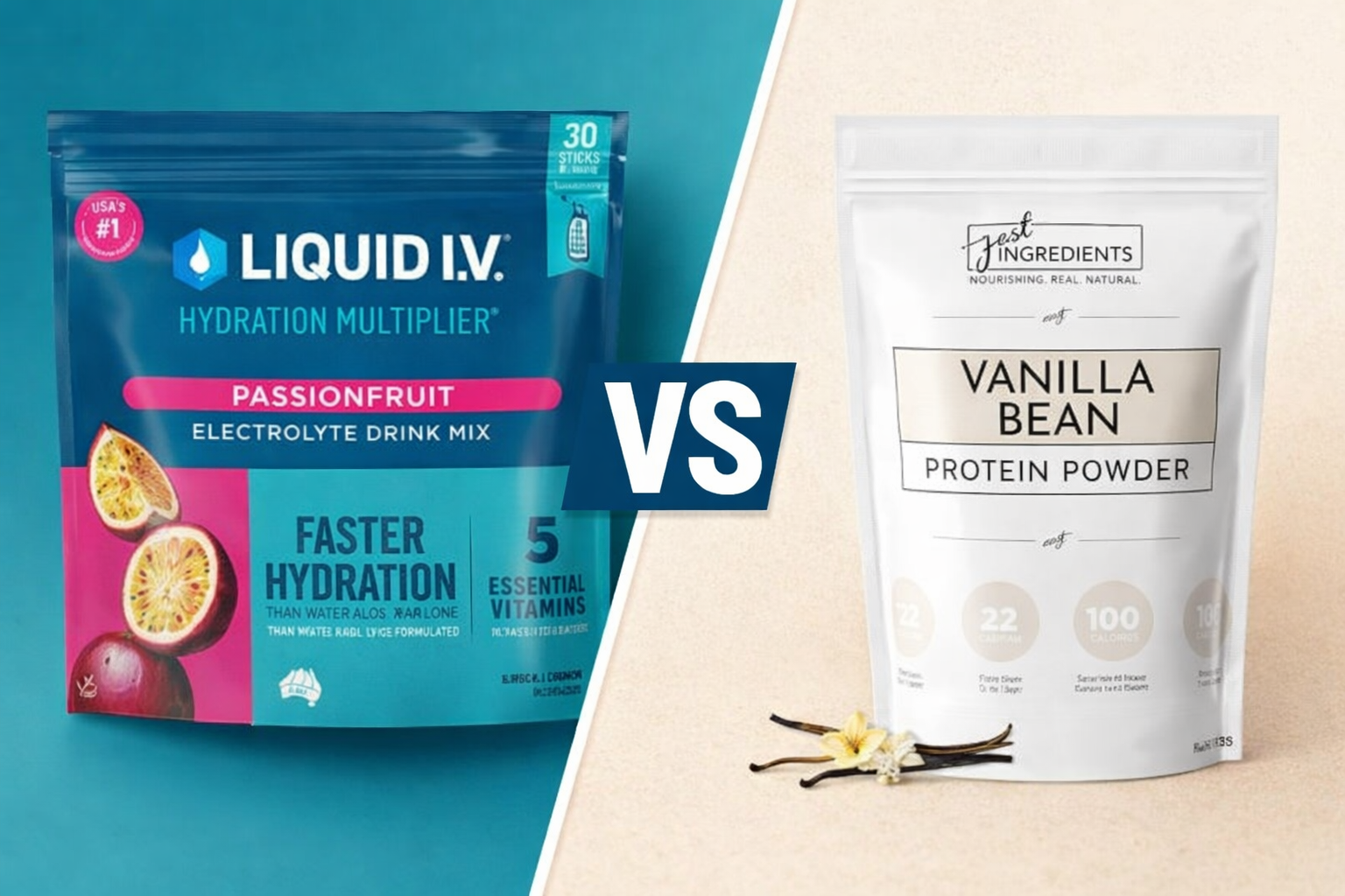Liquid I.V. vs JUST Ingredients