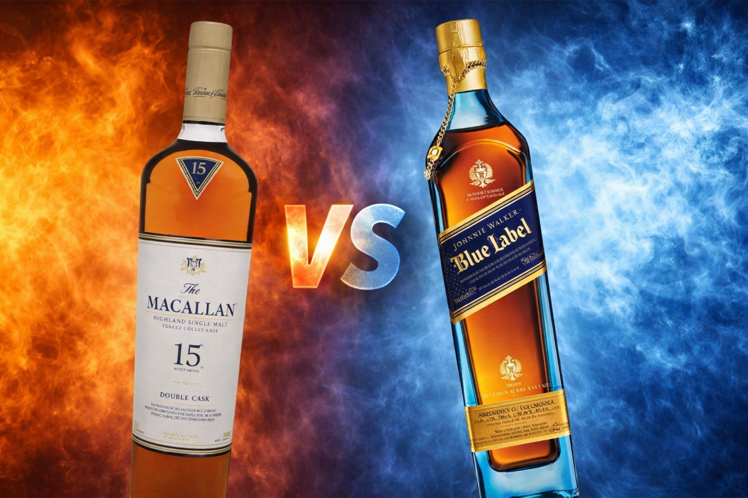 Macallan vs Blue Label
