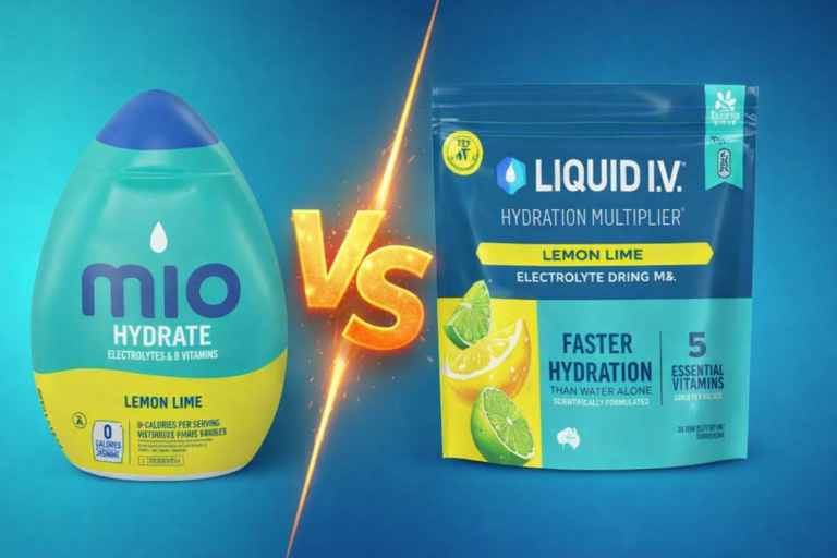 MiO Hydrate vs Liquid IV