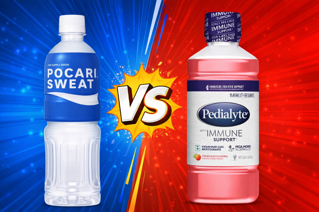 Pocari Sweat vs Pedialyte