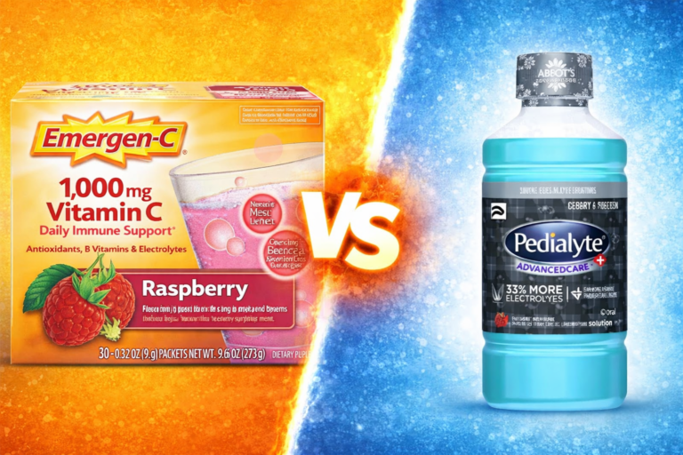 Emergen-C vs Pedialyte
