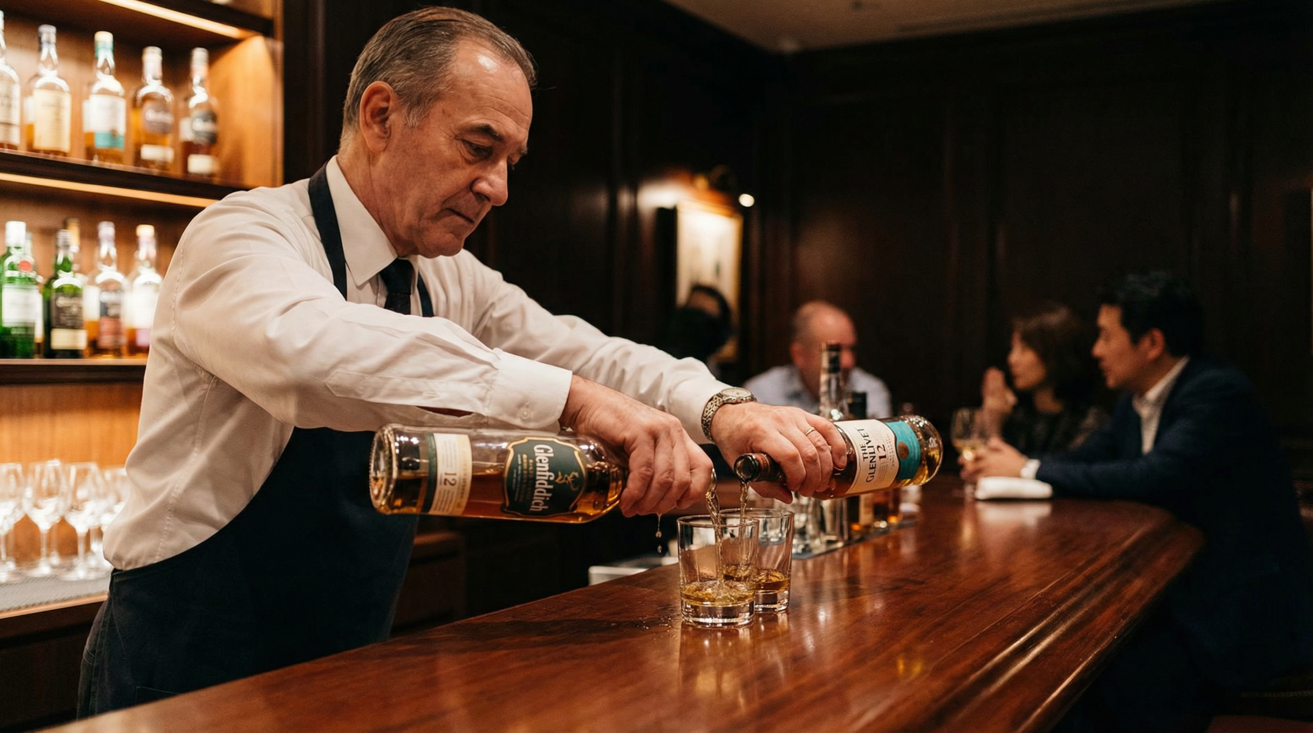 Glenfiddich vs Glenlivet 12