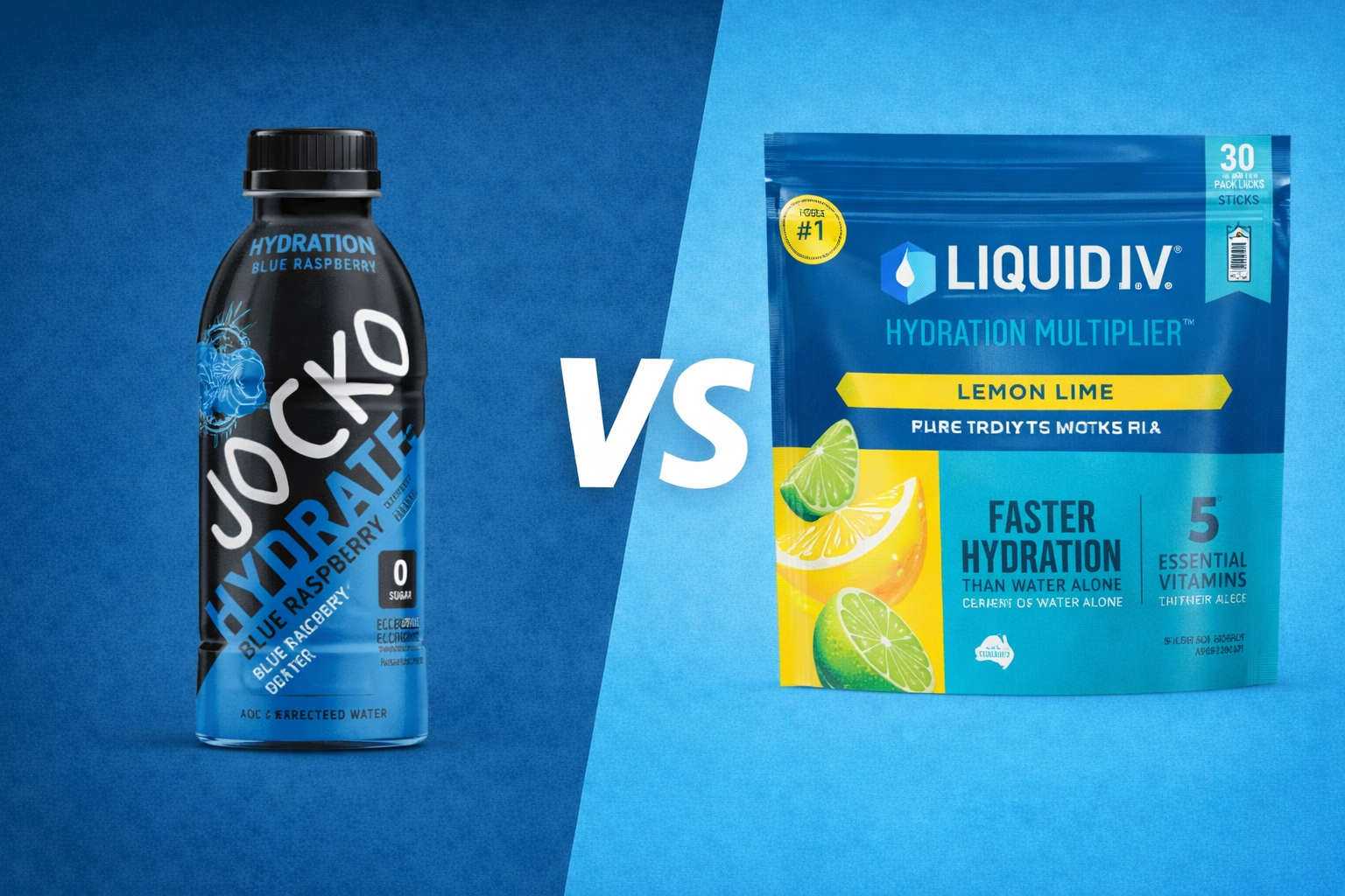 Jocko Hydrate vs. Liquid IV