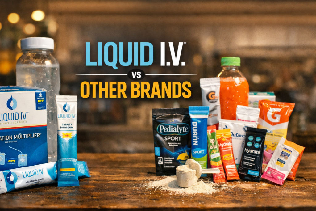 Liquid I.V. vs. Other Brands
