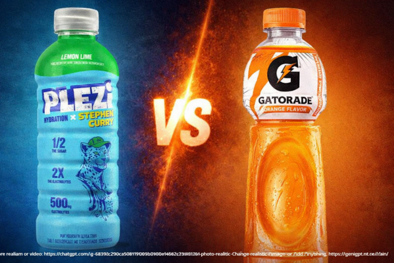Plezi vs Gatorade