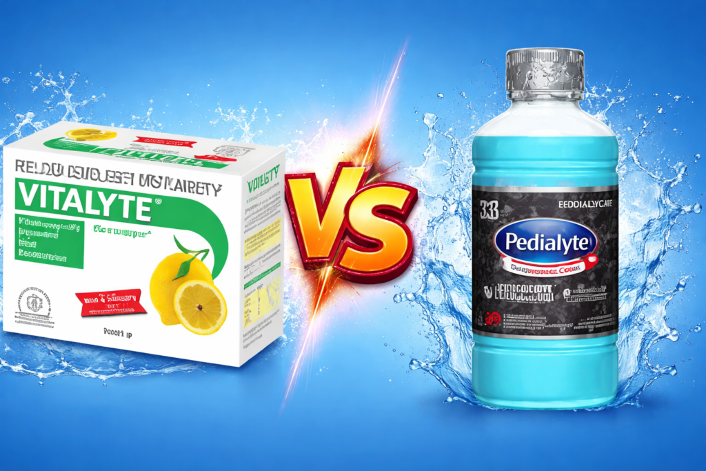 Vitalyte vs Pedialyte