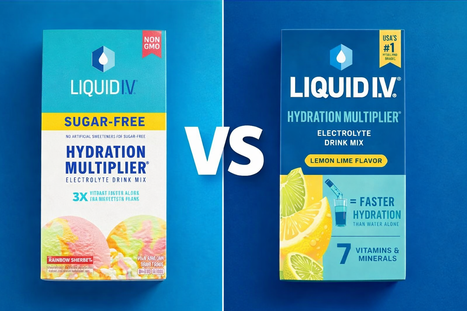 liquid iv sugar free vs regular